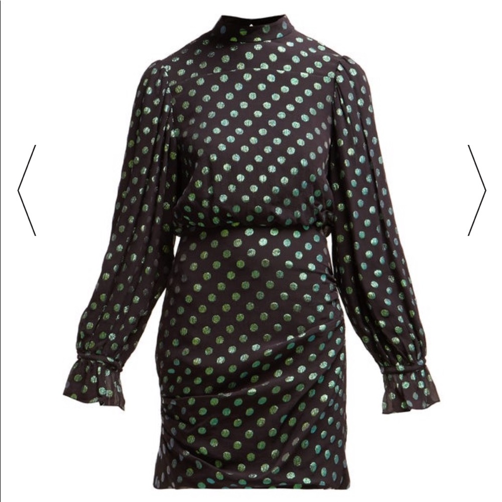 SALONI - Rina Polka Dot Dress - Size 6